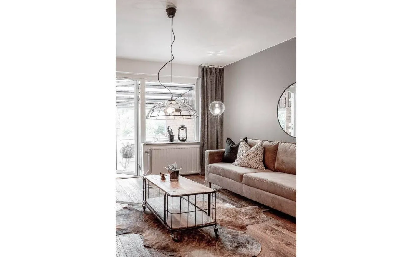 Bowl Golvlampa 150cm E27 Svart/Klar