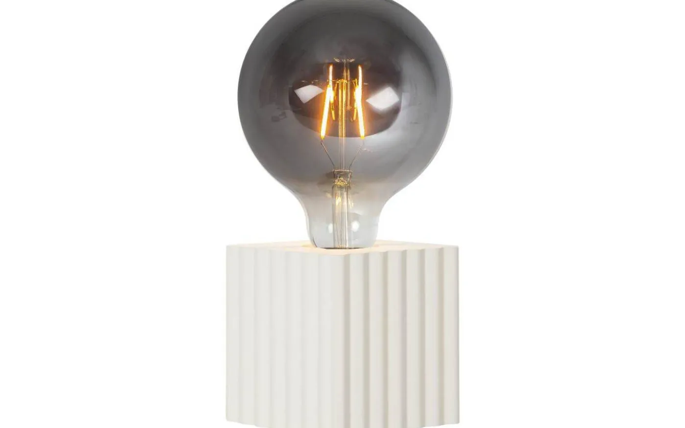 Box Bordslampa 10cm Beige