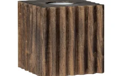 Box Bordslampa 10cm Brun Trä