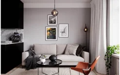 Boyle Golvlampa 164cm Rökgrå