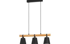 Boyle Taklampa 78cm 3L Svart
