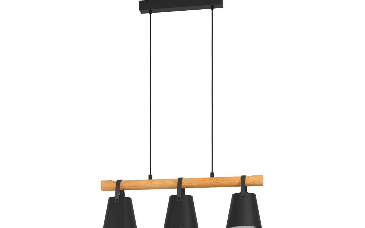 Boyle Taklampa 78cm 3L Svart