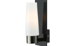 Brastad Vägglampa Svart/Vit IP44