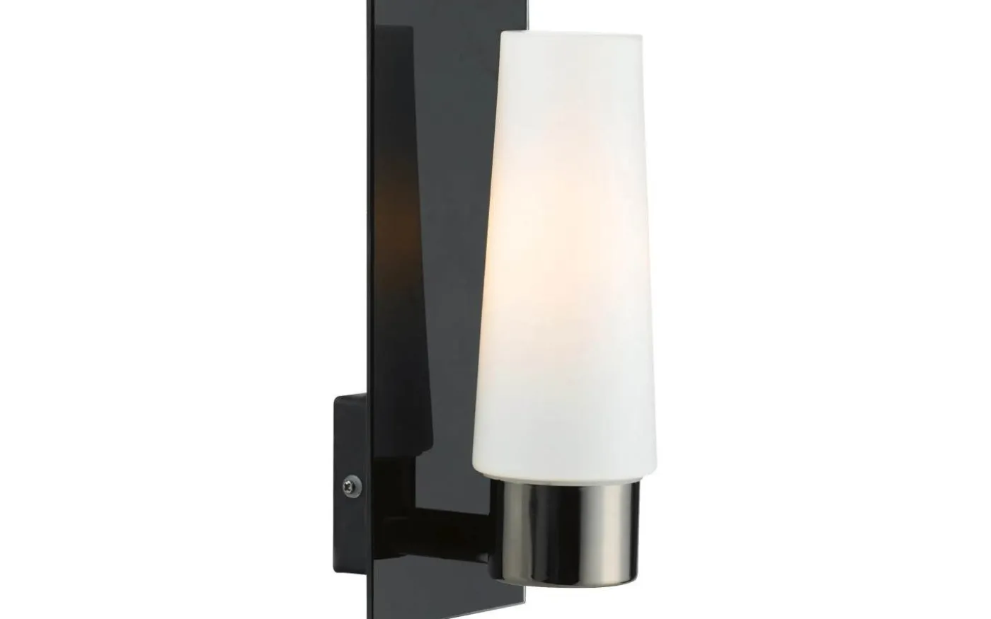 Brastad Vägglampa Svart/Vit IP44