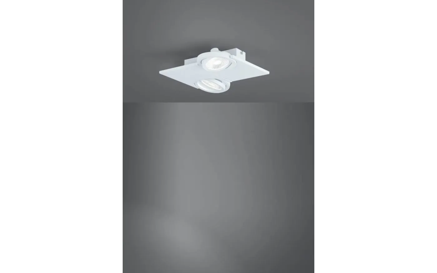 Brea Takspotlight 28cm LED 3000K 2x5W Vit