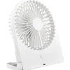 Breezy Bordsfläkt matt vit uppladdningsbar
