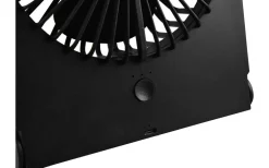 Breezy Bordsfläkt mattsvart uppladdningsbar