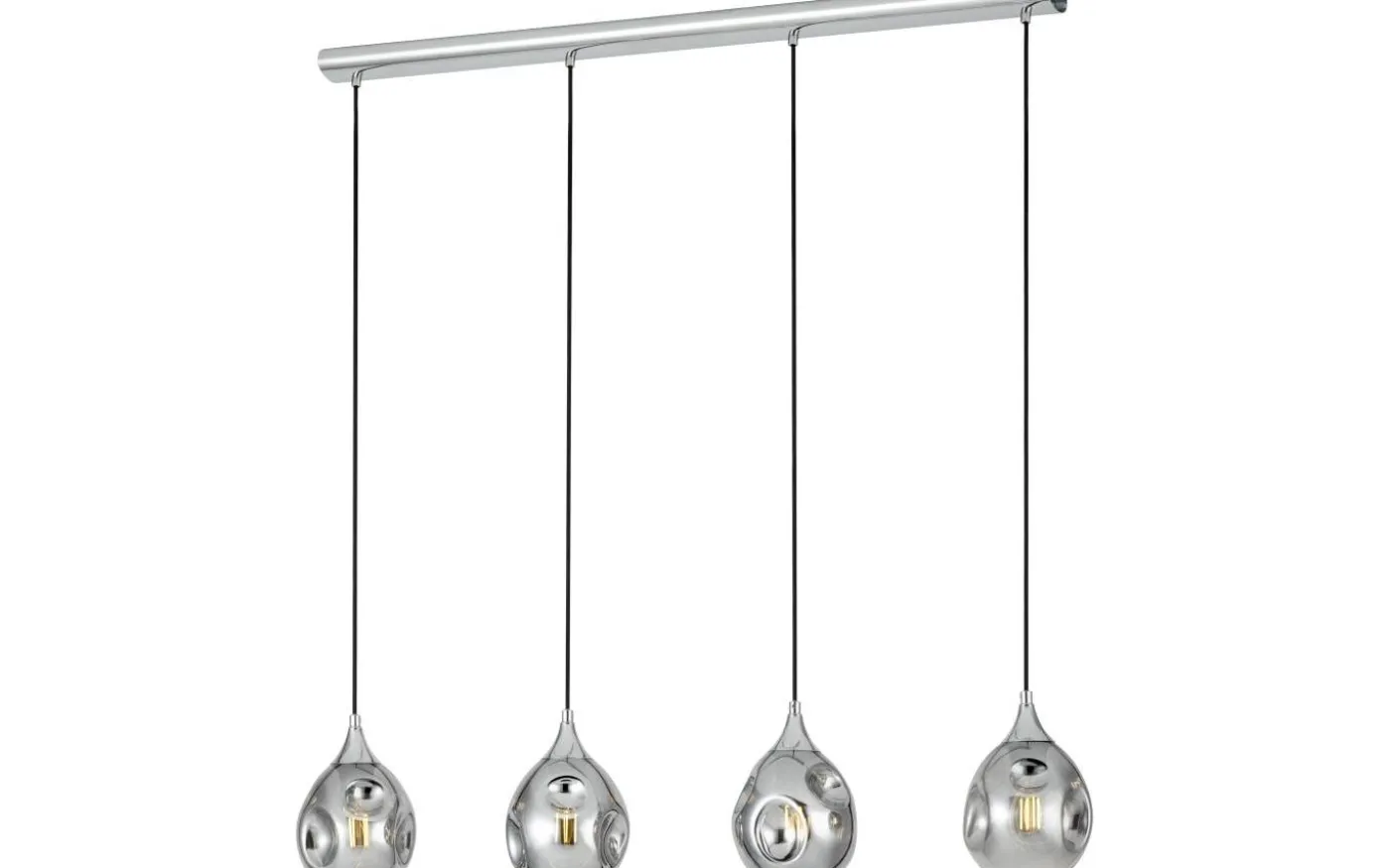 Bregalla Taklampa 109cm Svart Glas