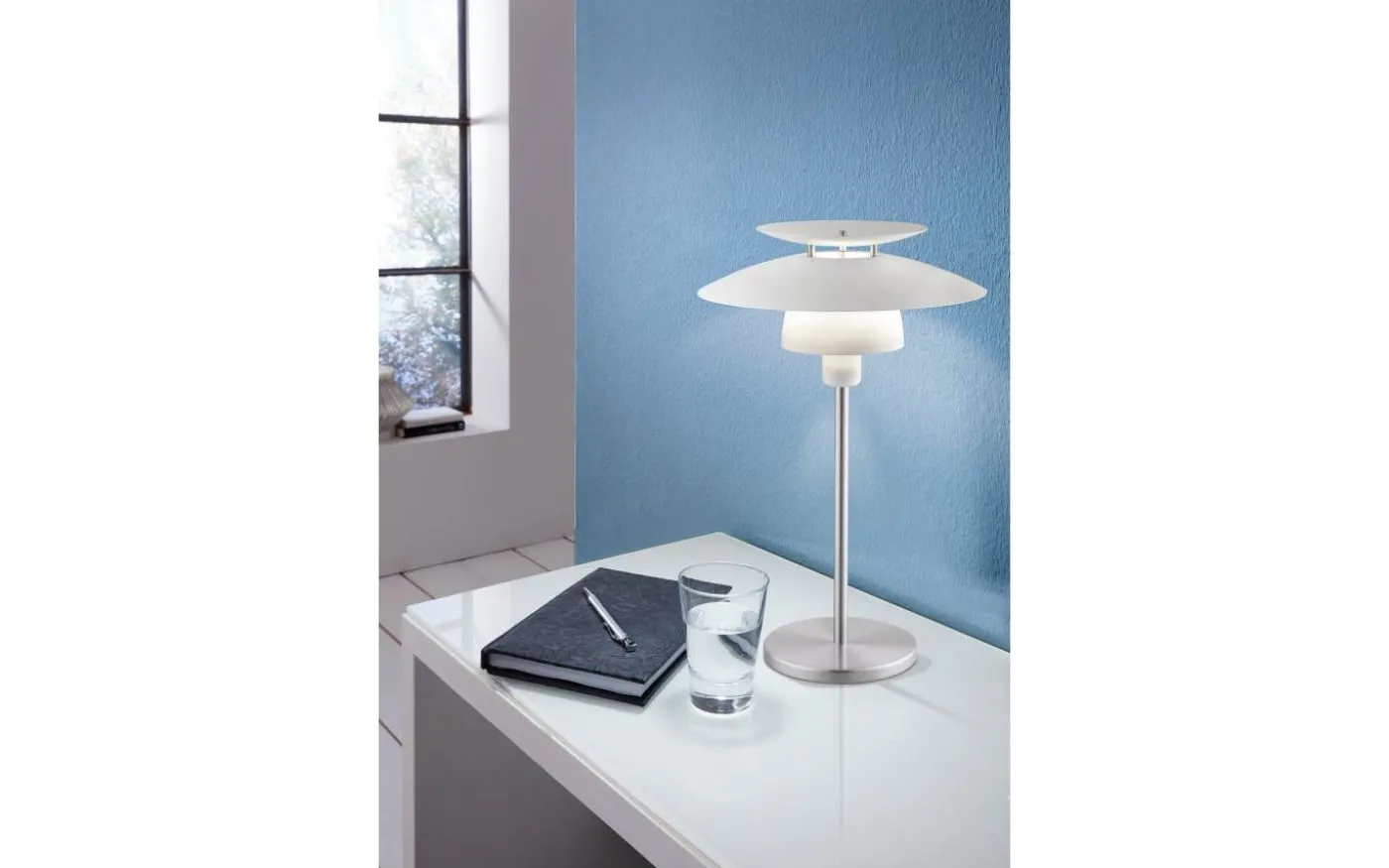 Brenda Bordslampa 50cm Vit