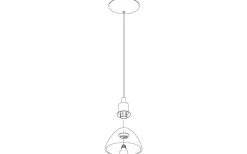 Brenda Fönsterlampa 19,5cm Vit