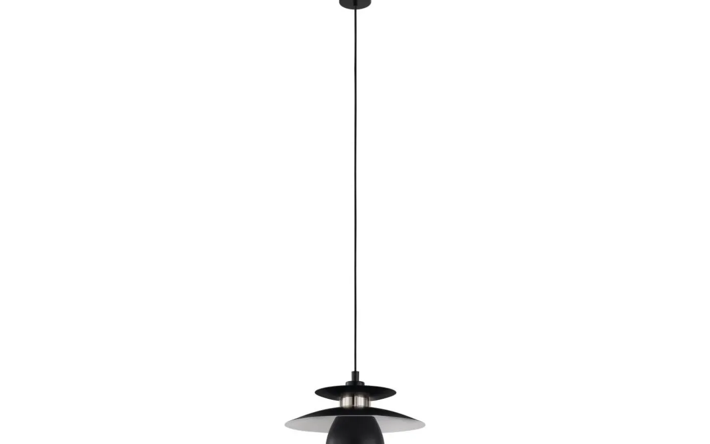 Brenda Taklampa 32cm Svart