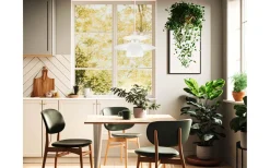 Brenda Taklampa 32cm Vit