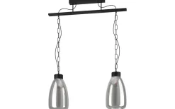 Brickfield Taklampa 77cm 2L Svart/Grå