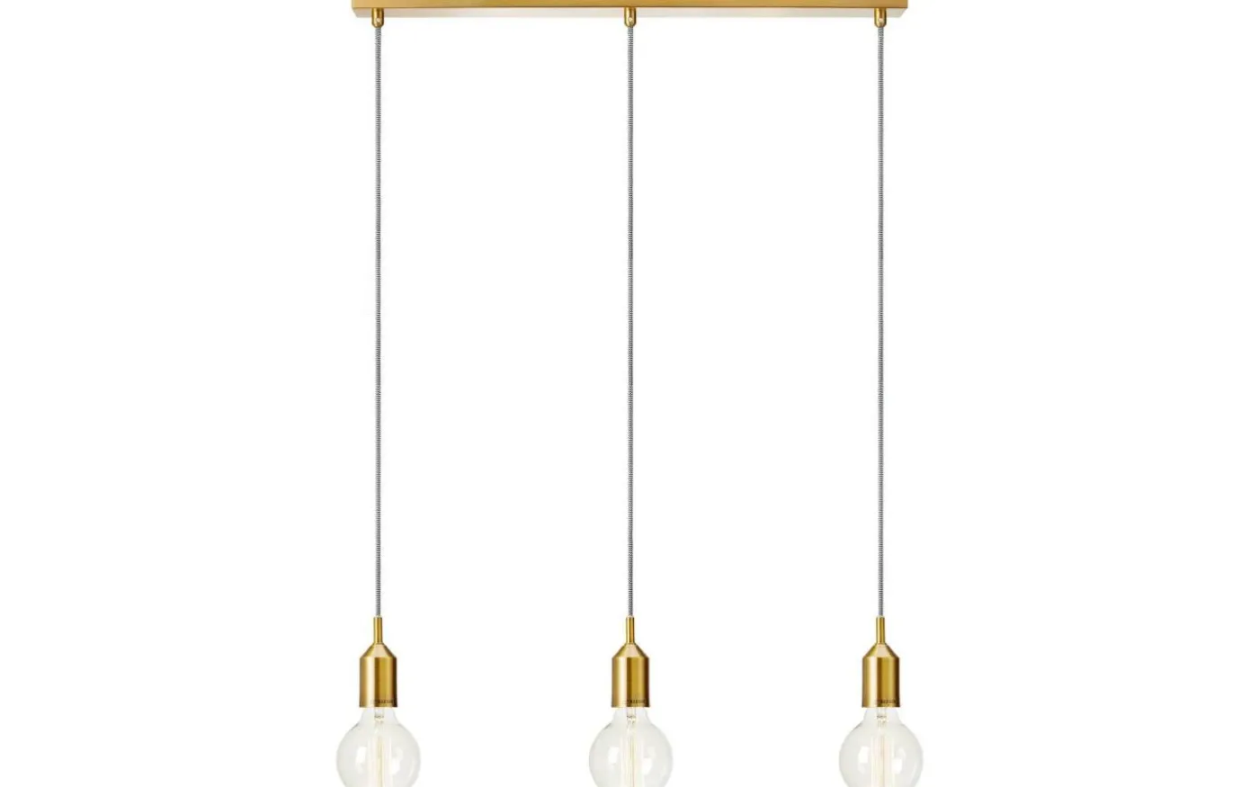 Bronx Taklampa 68cm 3L Brons