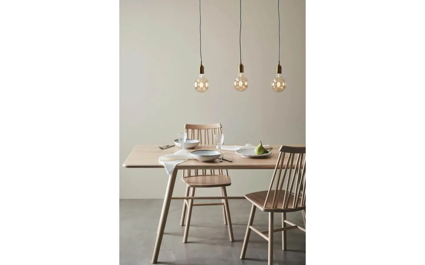 Bronx Taklampa 68cm 3L Brons