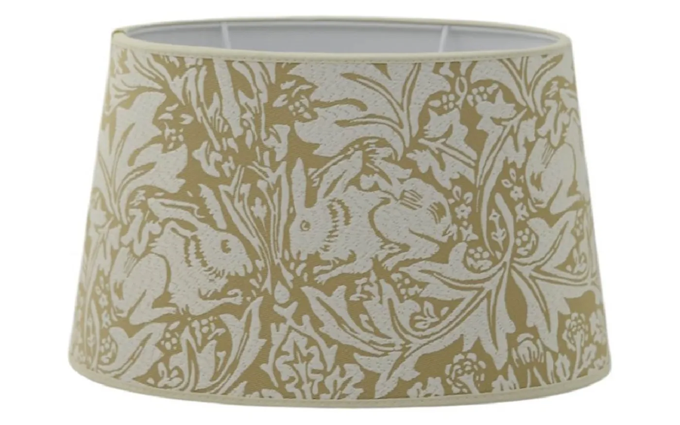 Brother Rabbit Oval Lampskärm 20cm Oat William Morris