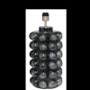 Bubbels Lampfot 49cm Black Marble