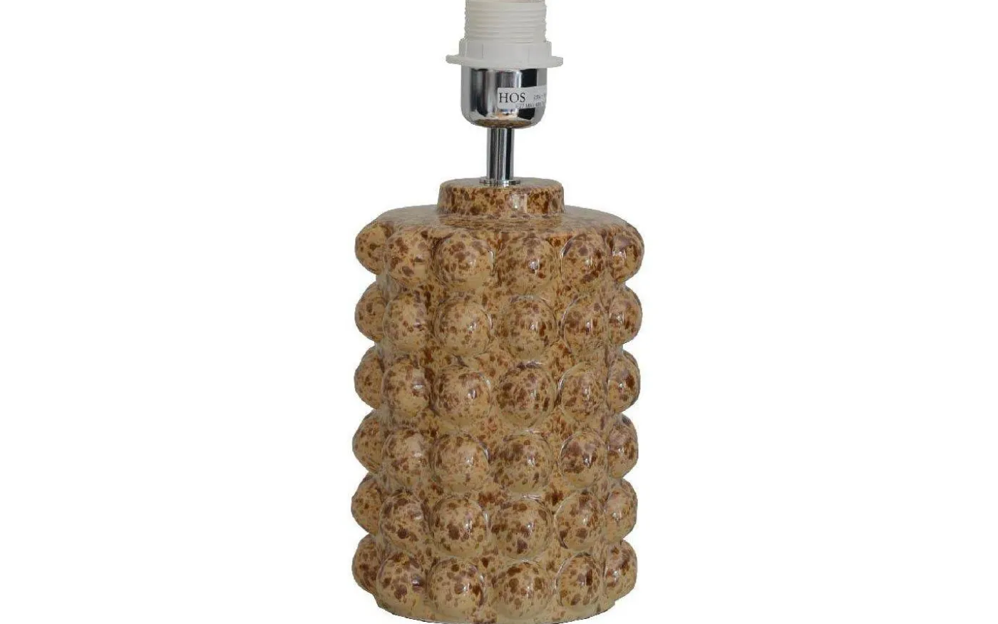 Bubbels Lampfot 29cm Caramel