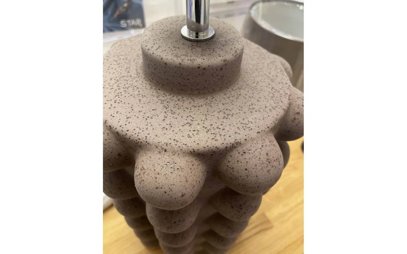 Bubbels Lampfot 49cm Espresso