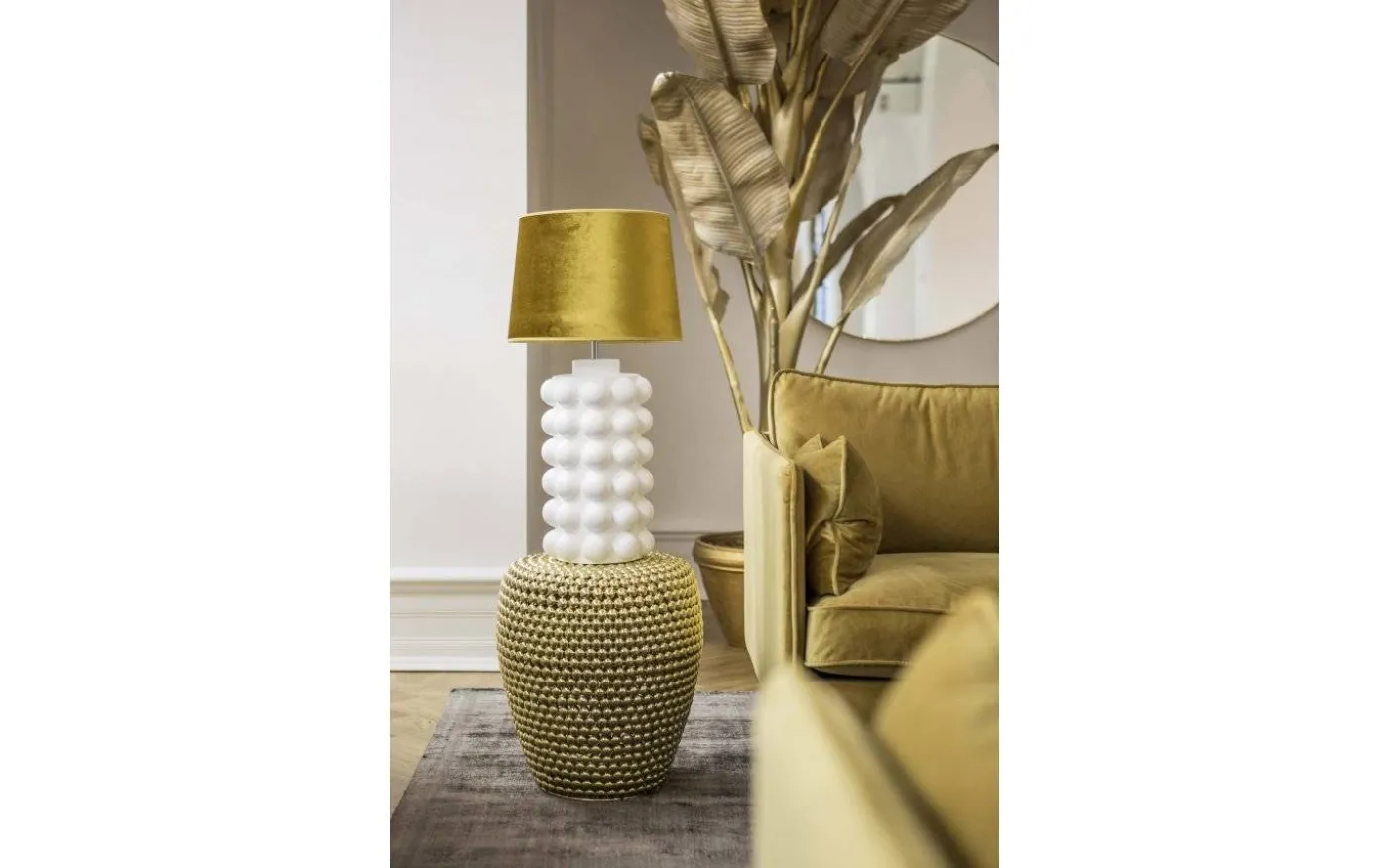 Bubbels Lampfot 29cm Matted White