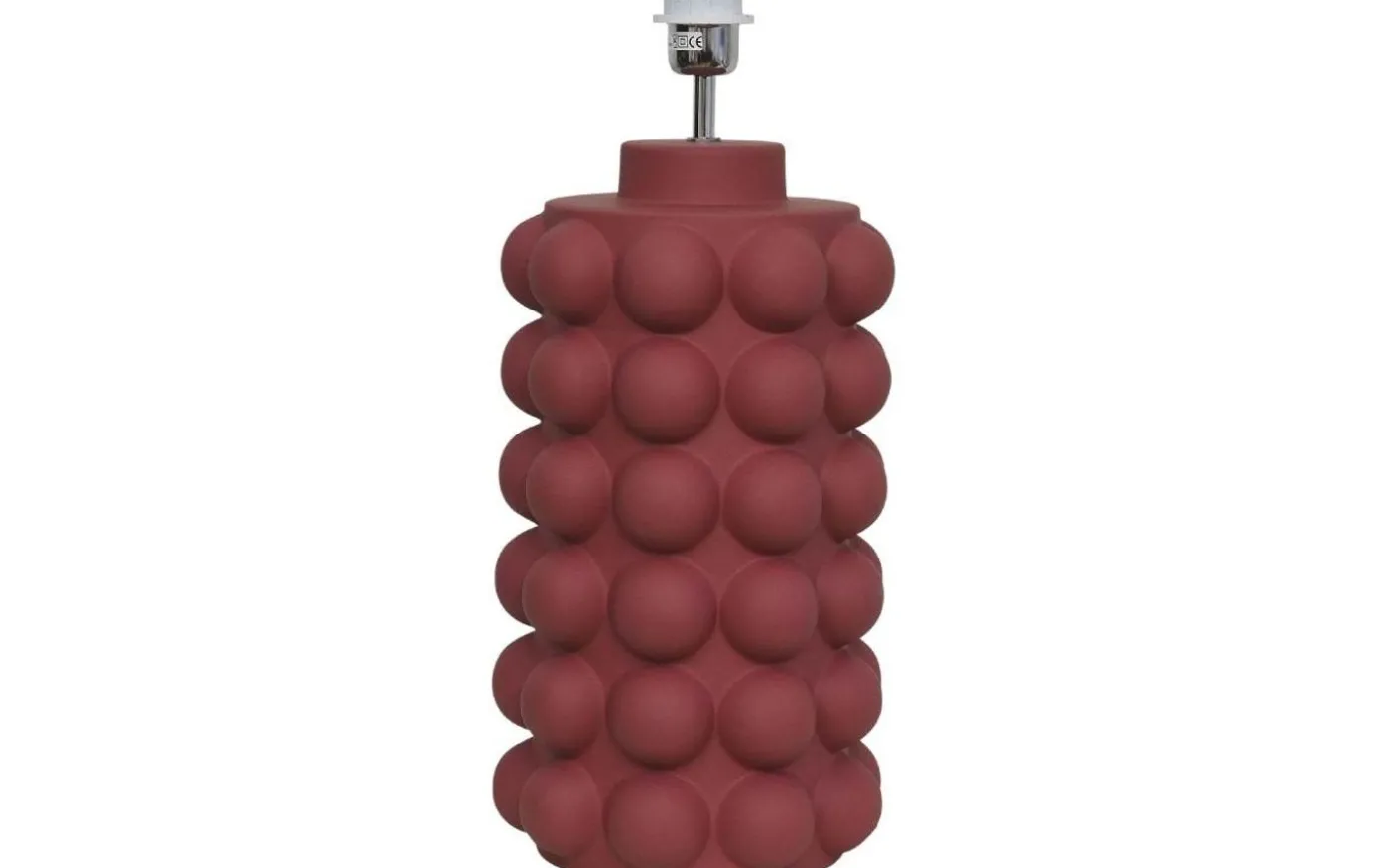 Bubbels Lampfot 49cm Welcoming Red