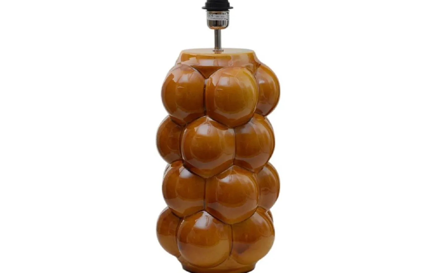 Bubbels XL Lampfot 47cm Mustard