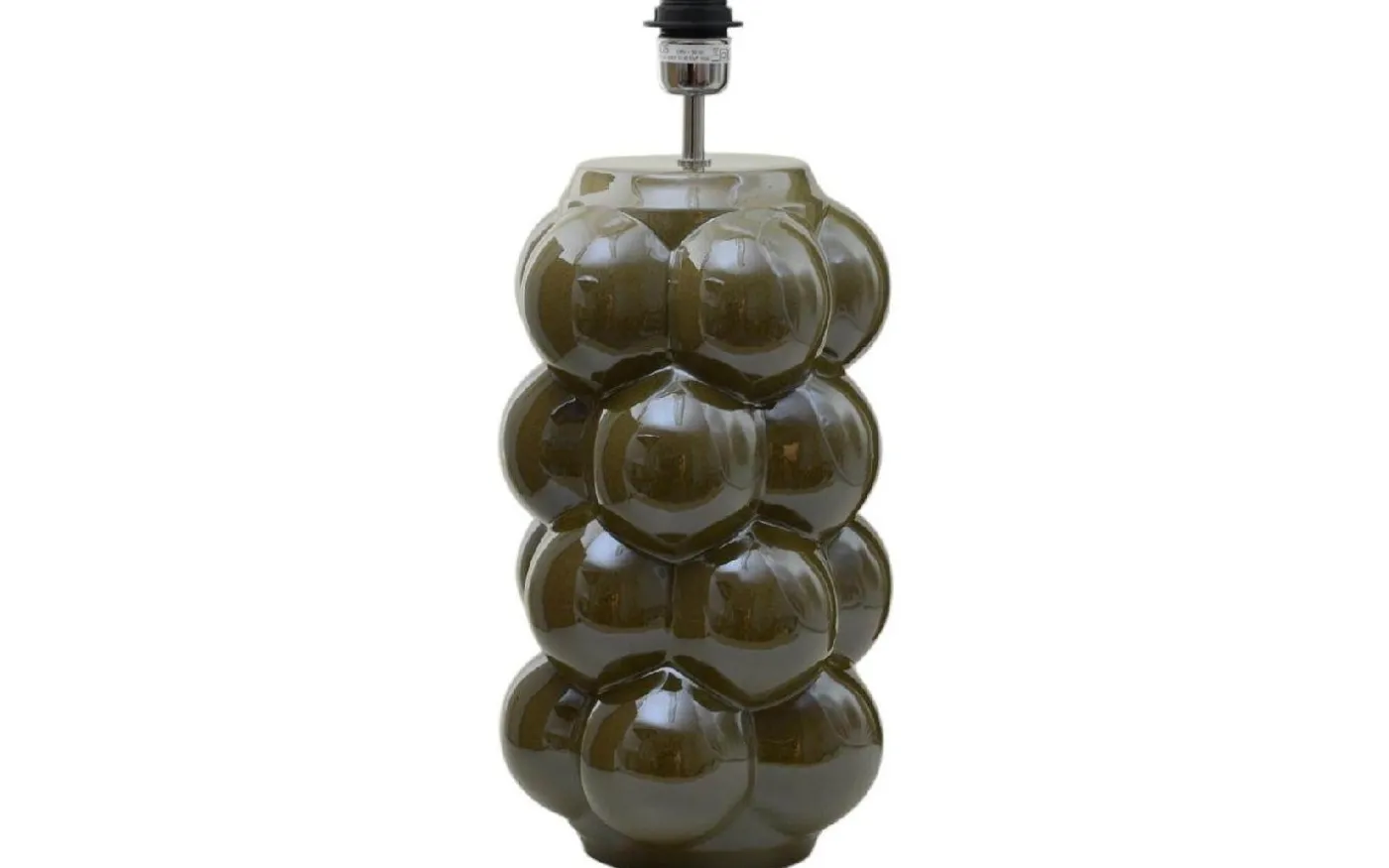 Bubbels XL Lampfot 47cm Olive