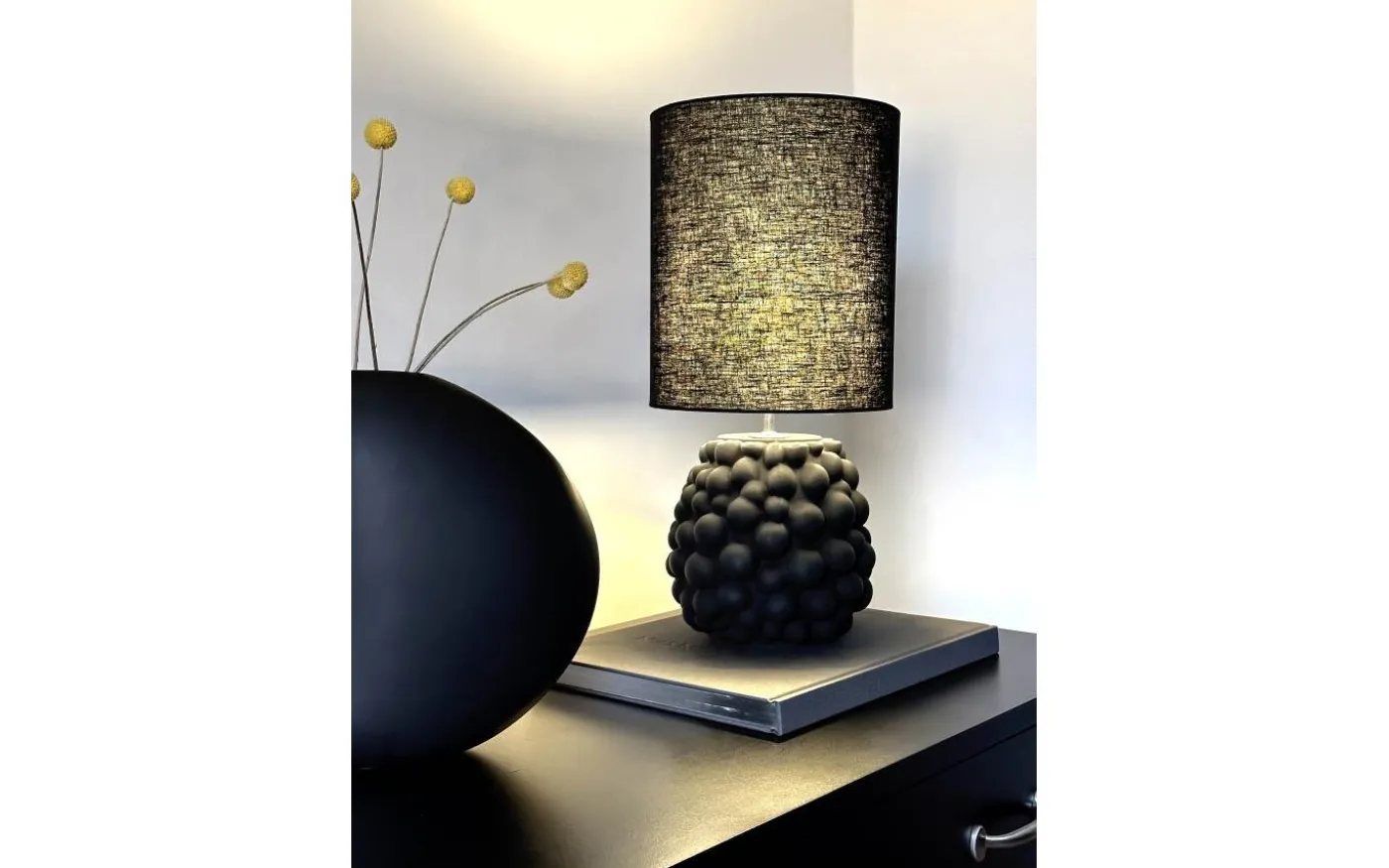 Bubbles Bordslampa 49cm Svart