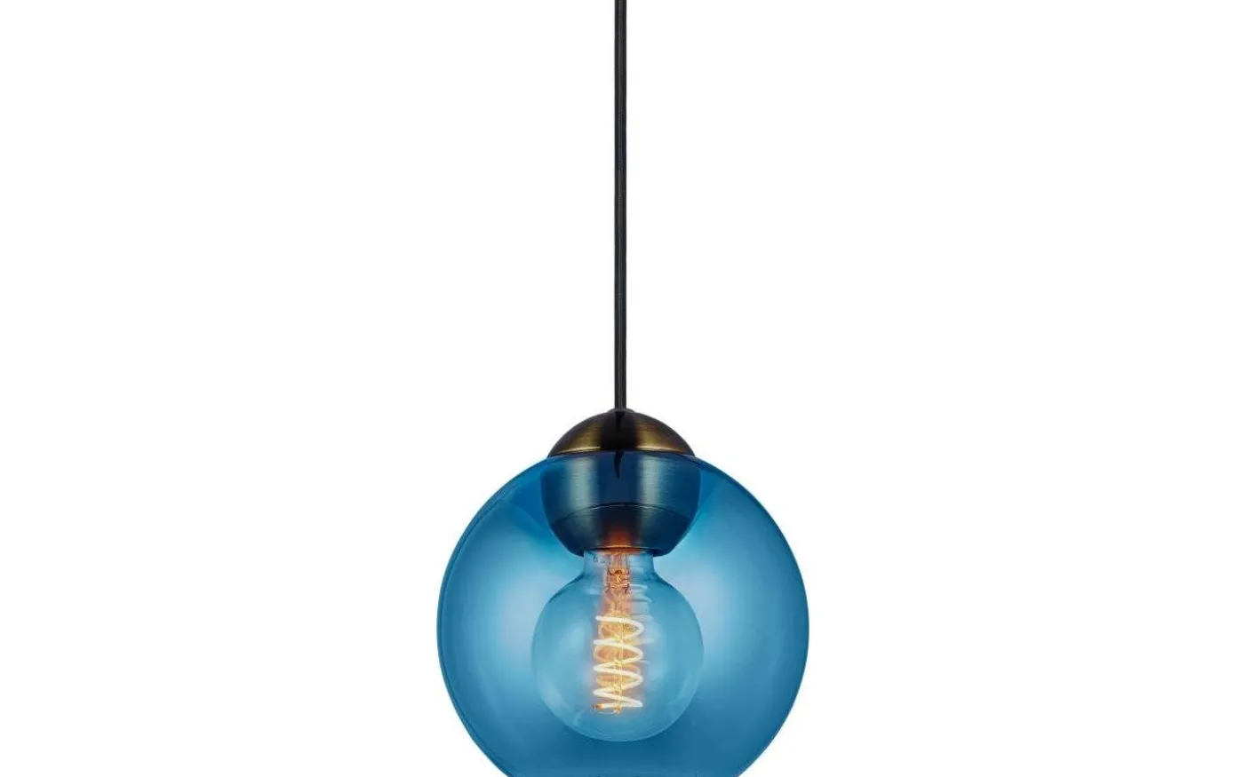 Bubbles Fönsterlampa Ø18cm Blå