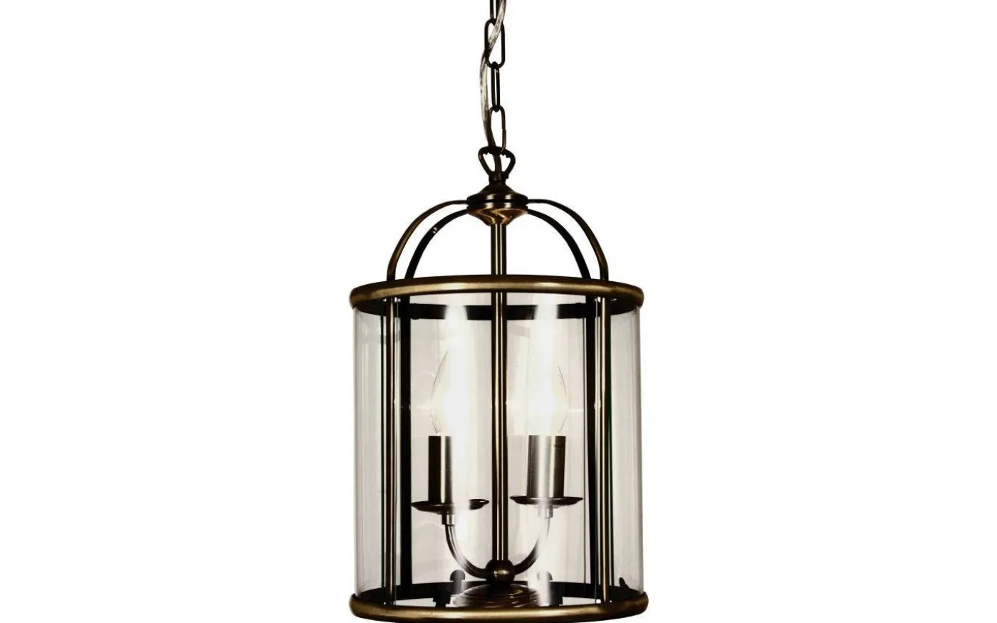 Budgie Taklampa 23cm Antik