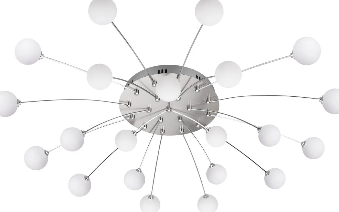 Bullet Plafond LED borstat stål