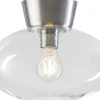 Bullo Plafond 27cm Aluminium/Klar