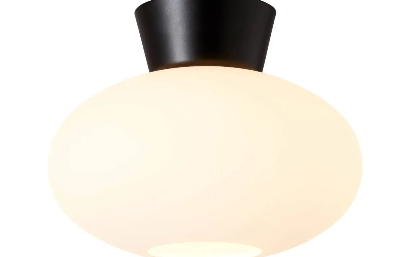 Bullo Plafond 27cm Svart/Opal