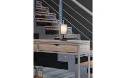 Burton Bordslampa E14 mattsvart