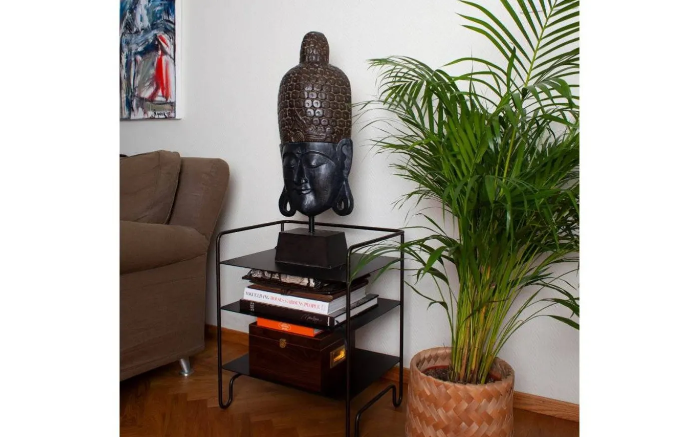 Busso Bordslampa 74cm Svart/Brun