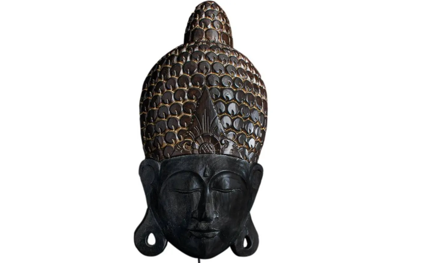 Busso Vägglampa Svart/Brun