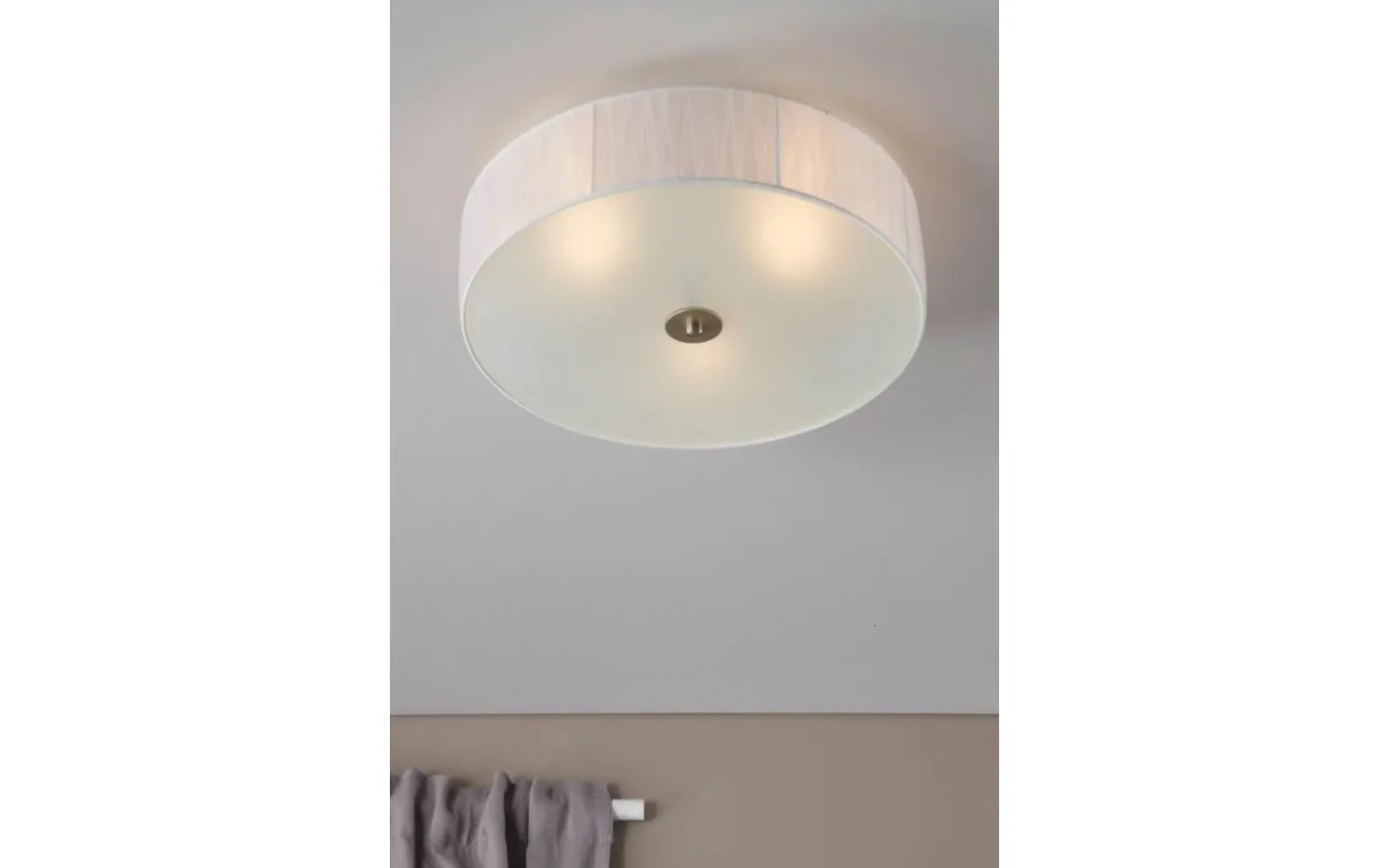 Byske Plafond 40cm 3L Vit/Frostad