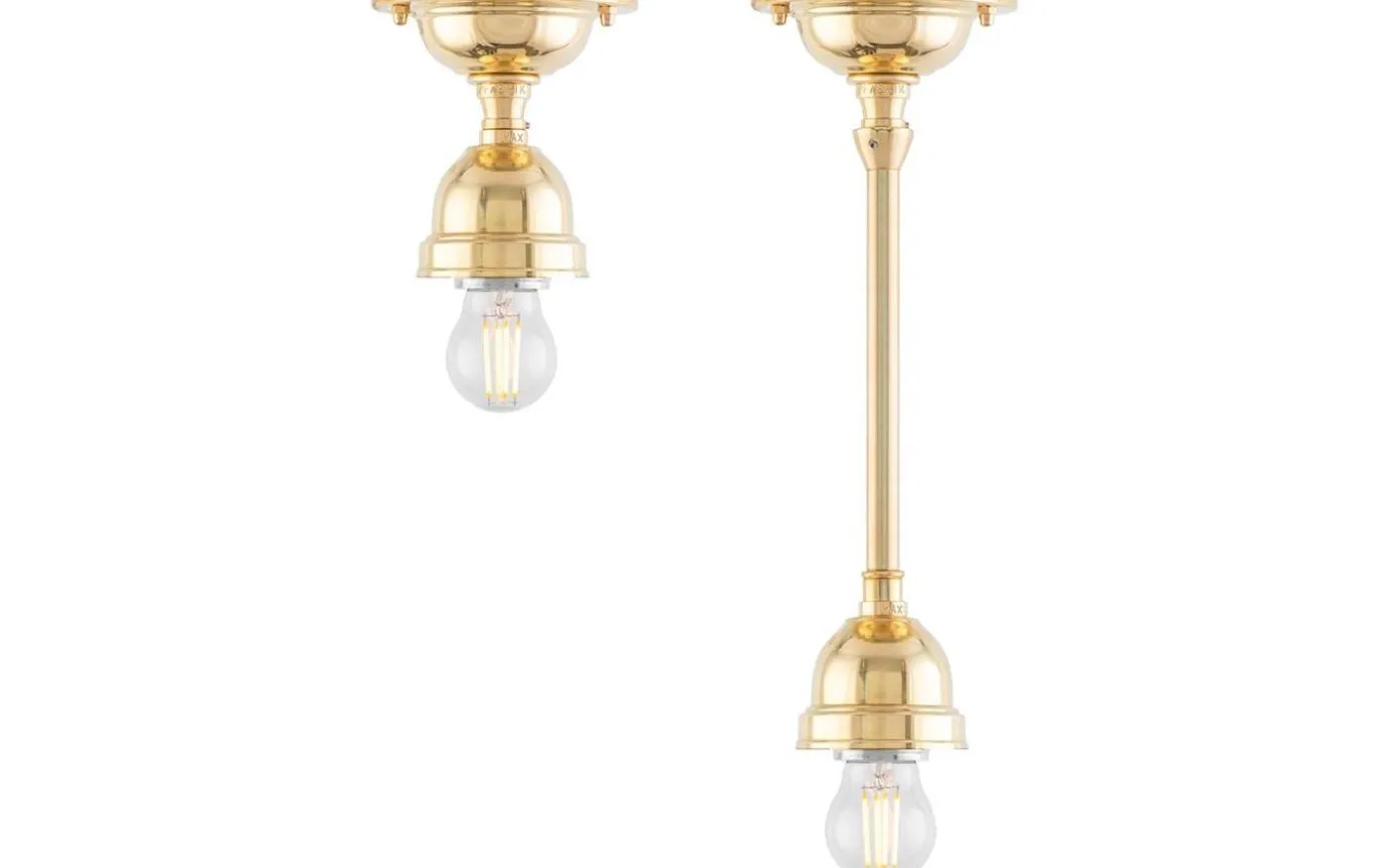 Byström 60 - Mässing Badrum IP21