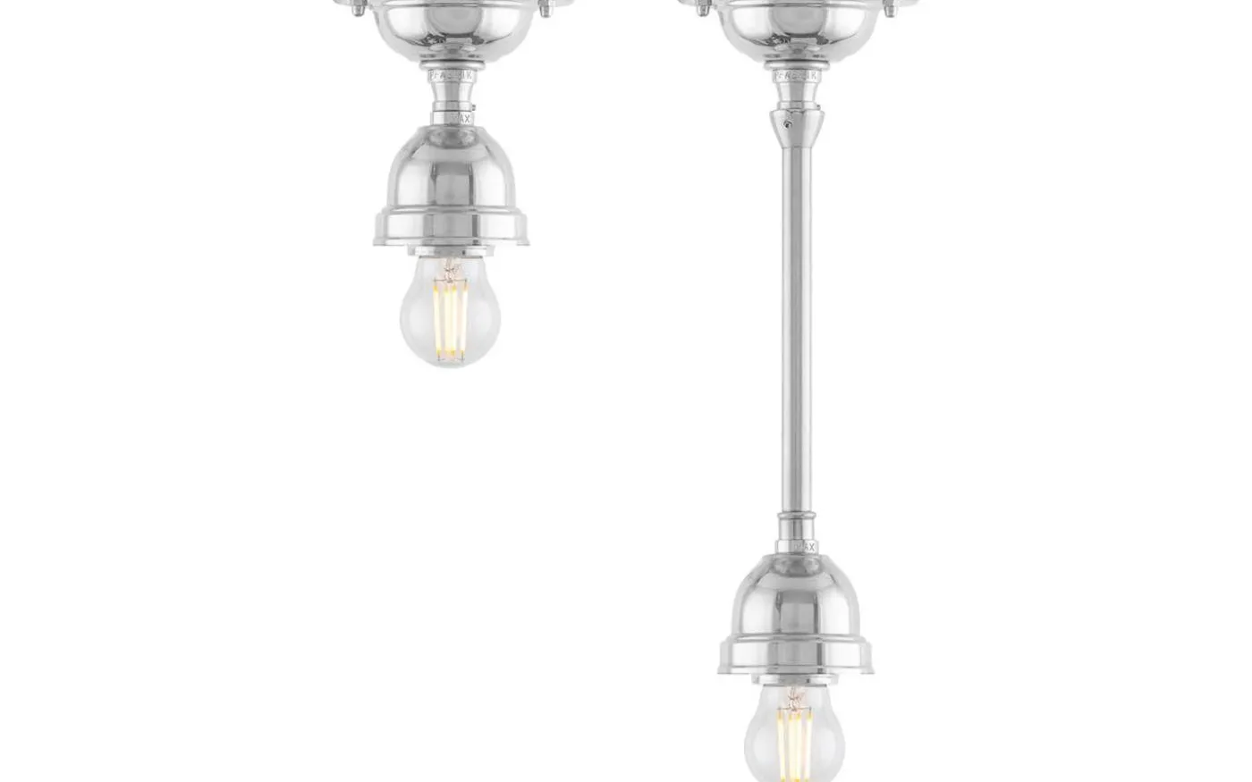 Byström - Rörpendel 60 - Förnicklad