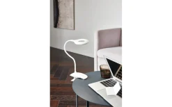 Cabado Klämlampa 42cm Batteri/USB LED 3000K 3W Vit