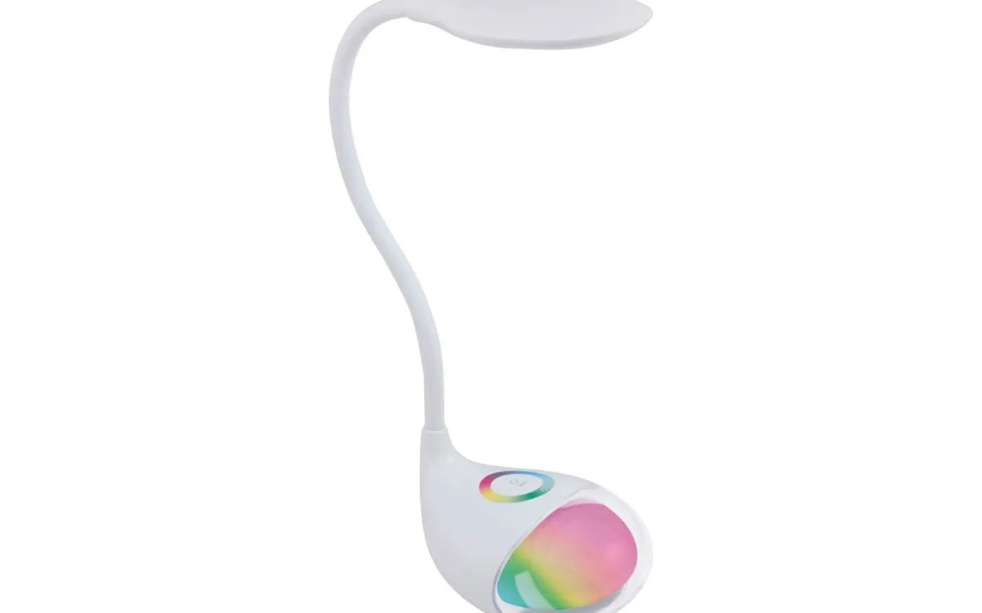 Cabado Skrivbordslampa 49cm LED RGB+5000K 2,4W Vit