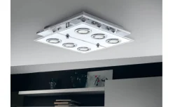 Cabo Plafond 34cm Krom