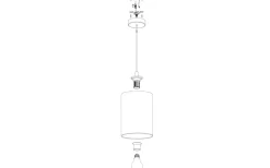 Cadaques Fönsterlampa 16cm Svart