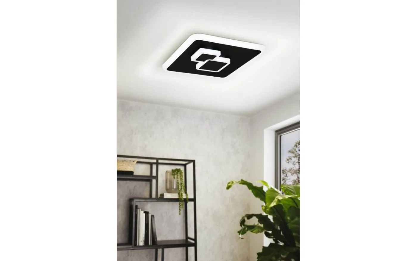 Cadegal Plafond 20cm LED 4000K 8W Svart
