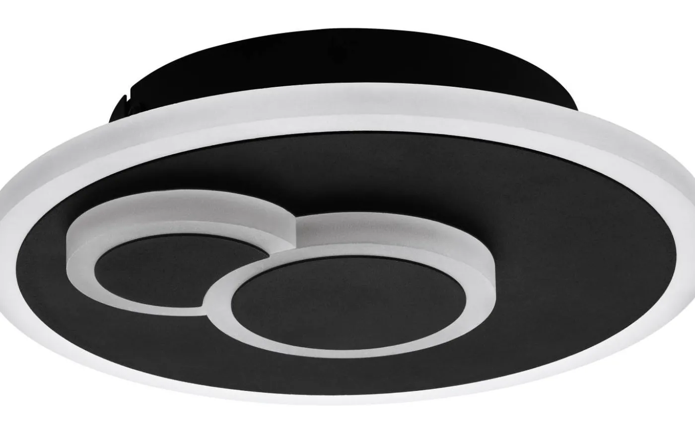 Cadegal Round Plafond 20cm LED 4000K 8W Svart