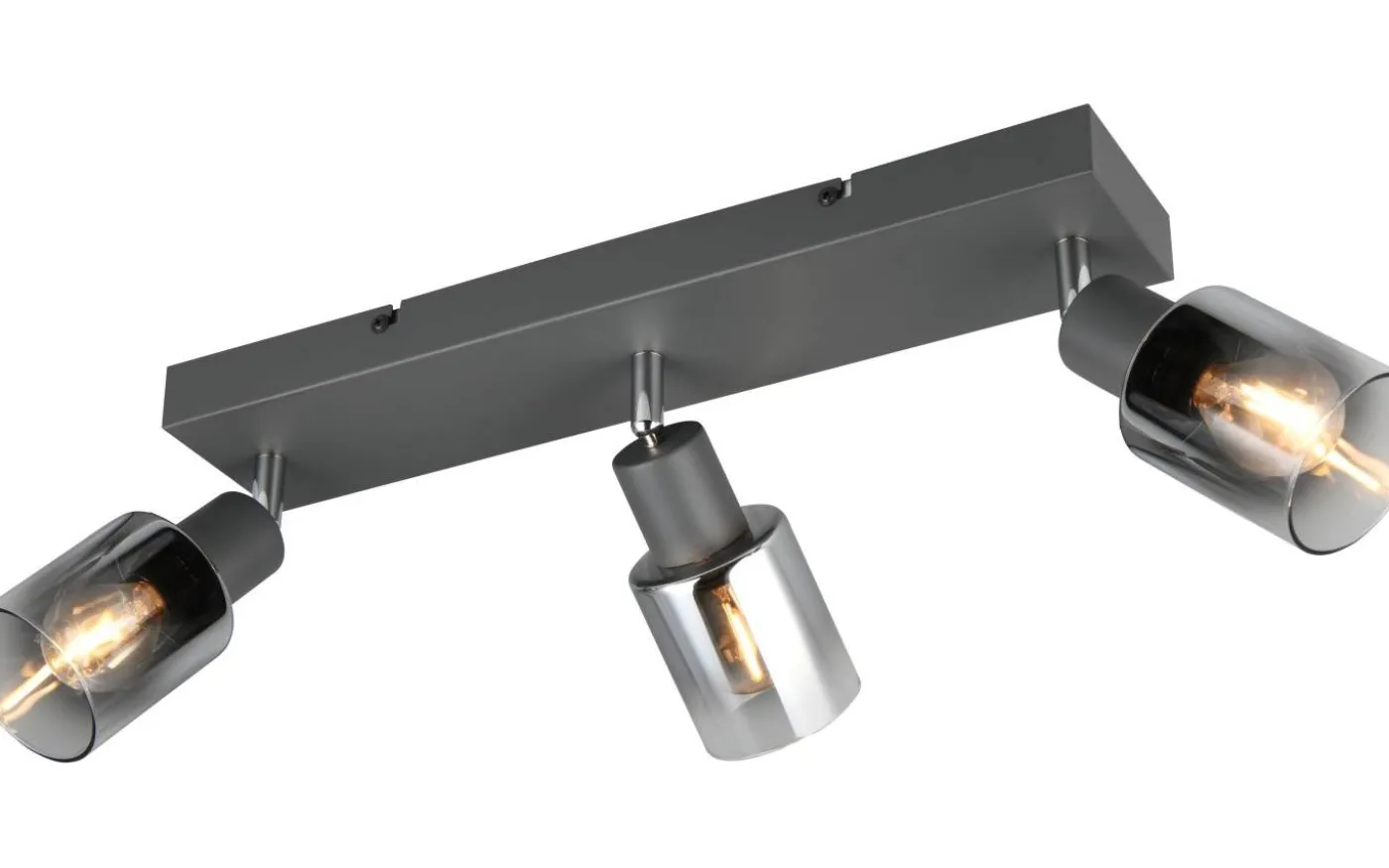 Cadiz Spotlight 3-delad E14 antracit/förkromad