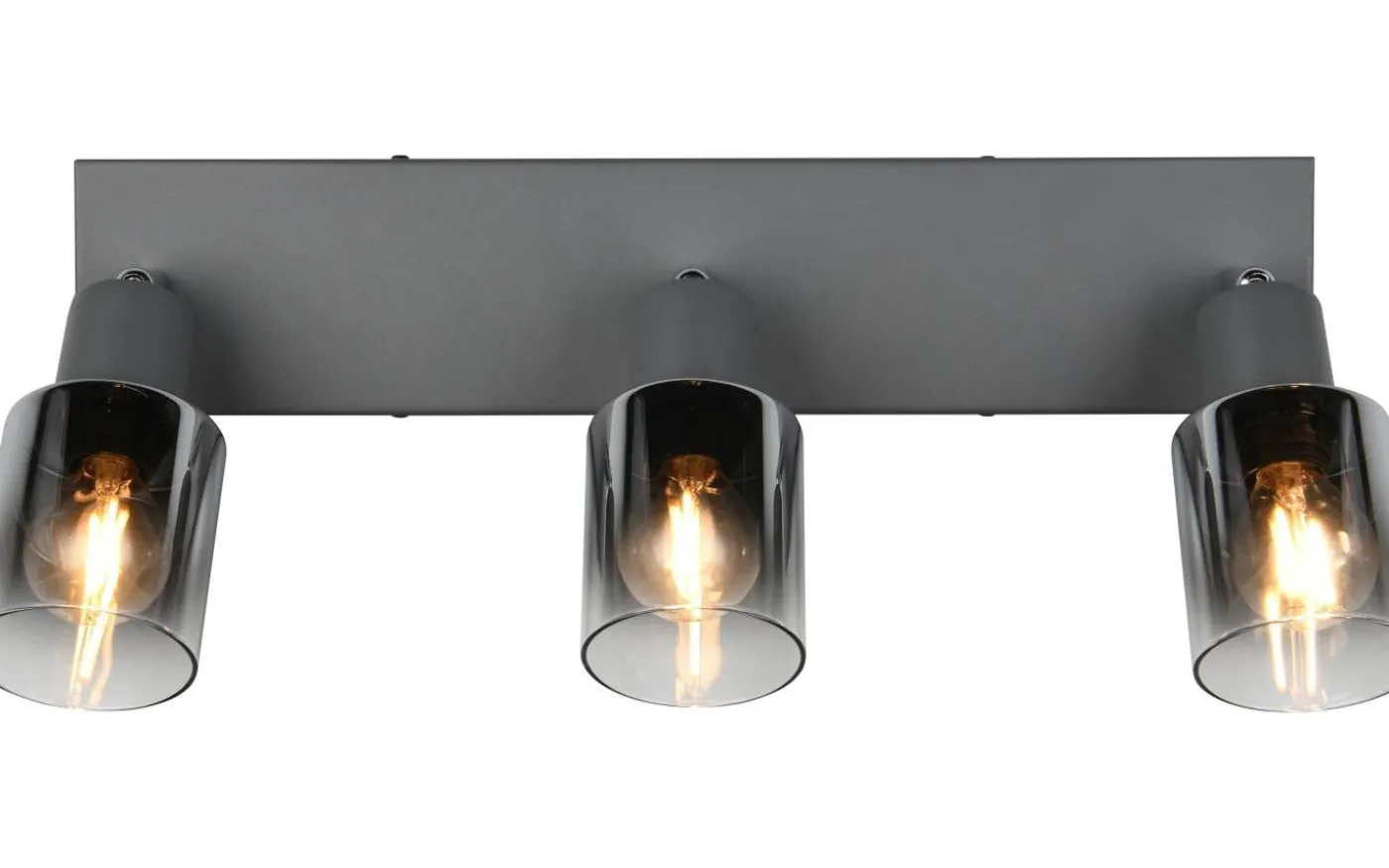 Cadiz Spotlight 3-delad E14 antracit/förkromad