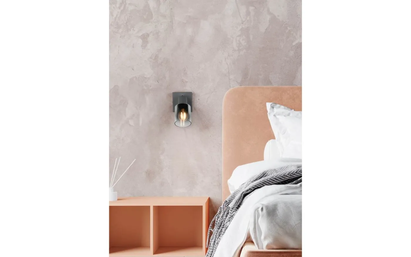 Cadiz Spotlight E14 antracit/förkromad