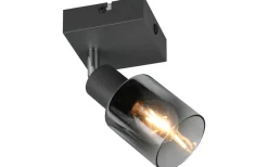 Cadiz Spotlight E14 antracit/förkromad