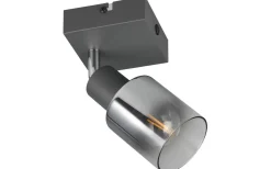 Cadiz Spotlight E14 antracit/förkromad